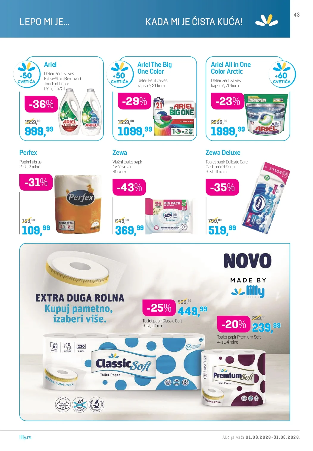 Lilly katalog AVGUST 2026. - str. 43