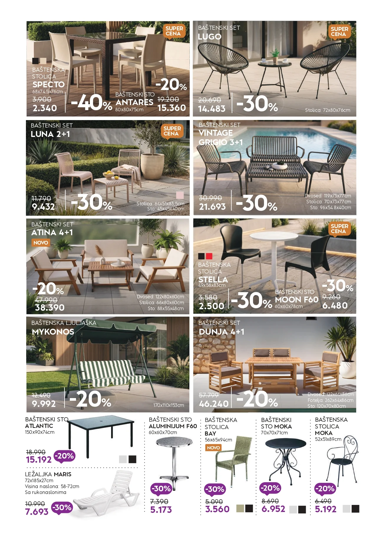 Matis katalog BAŠTENSKI NAMEŠTAJ 1-31.8.2026. - str. 2