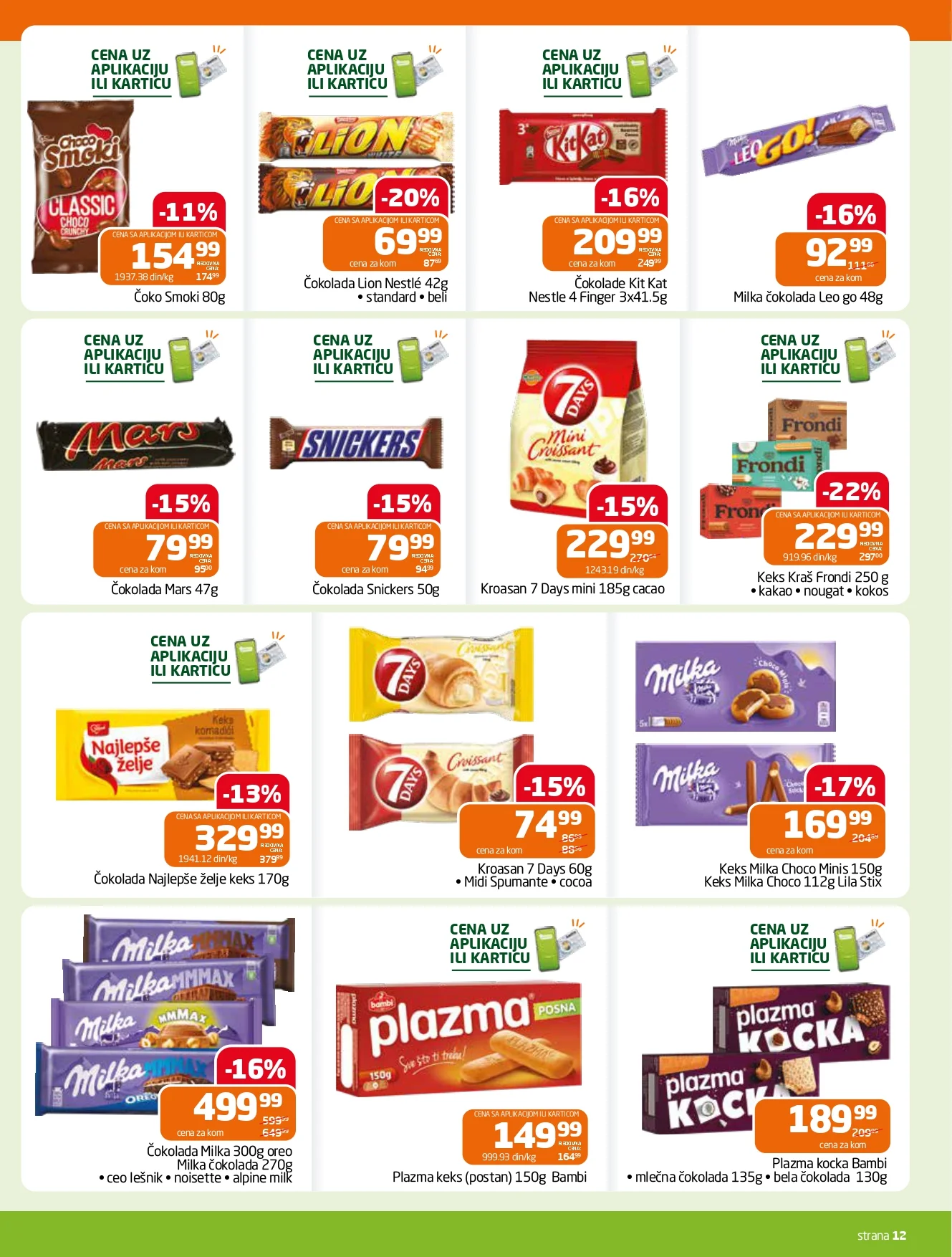 Gomex katalog AKCIJE IZ ŠEŠIRA 5-18.8.2026. - str. 12
