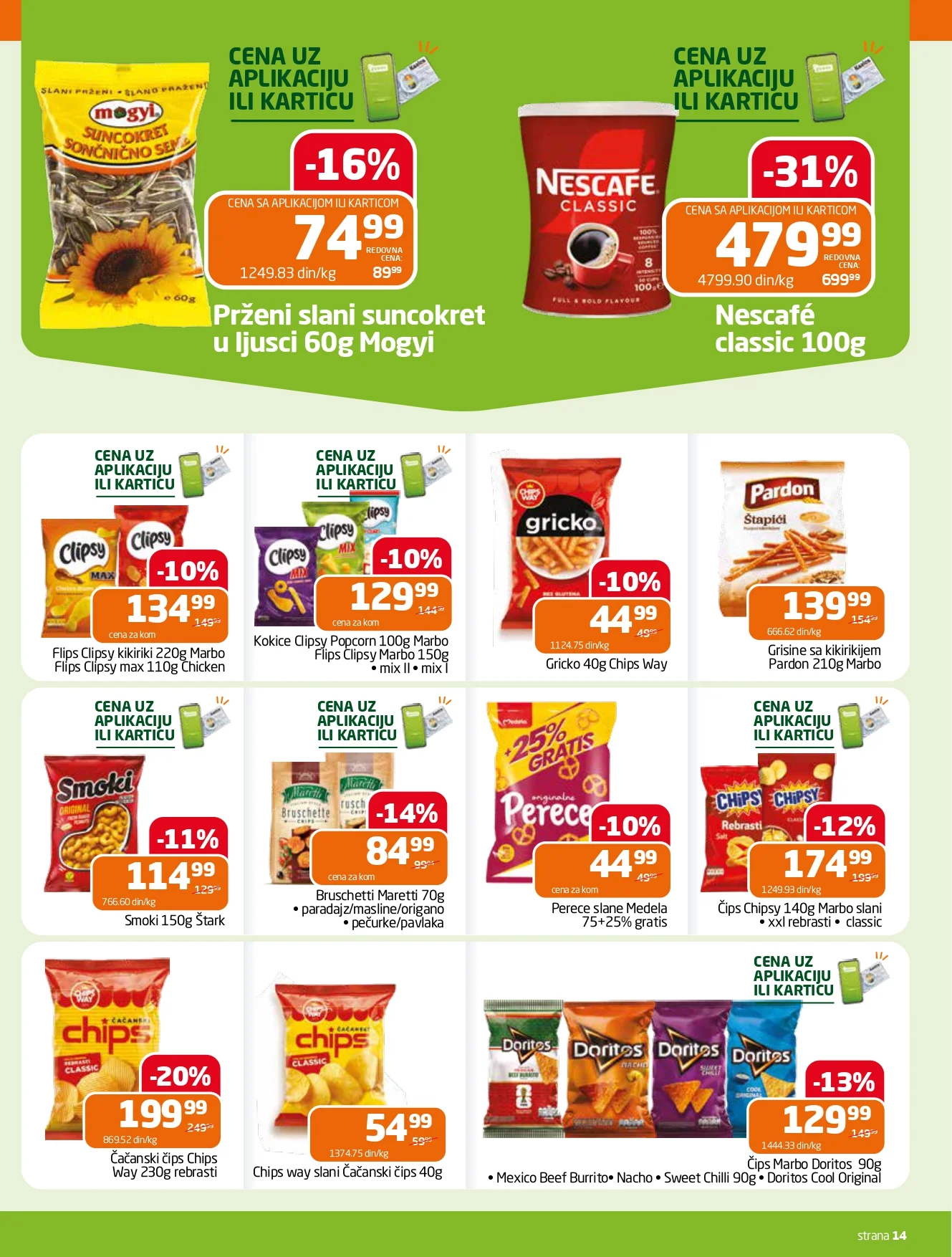 Gomex katalog AKCIJE IZ ŠEŠIRA 5-18.8.2026. - str. 14