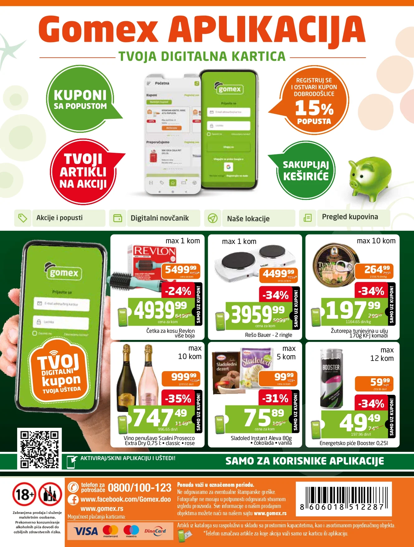 Gomex katalog AKCIJE IZ ŠEŠIRA 5-18.8.2026. - str. 28