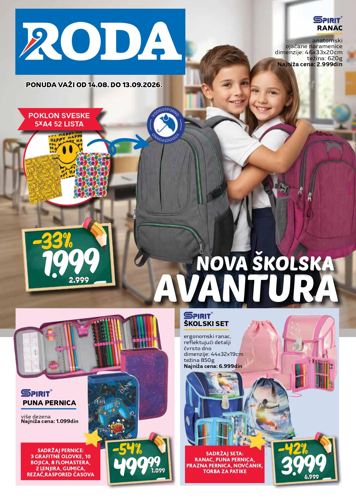 Roda katalog ŠKOLA 14.8-13.9.2026. - str. 1