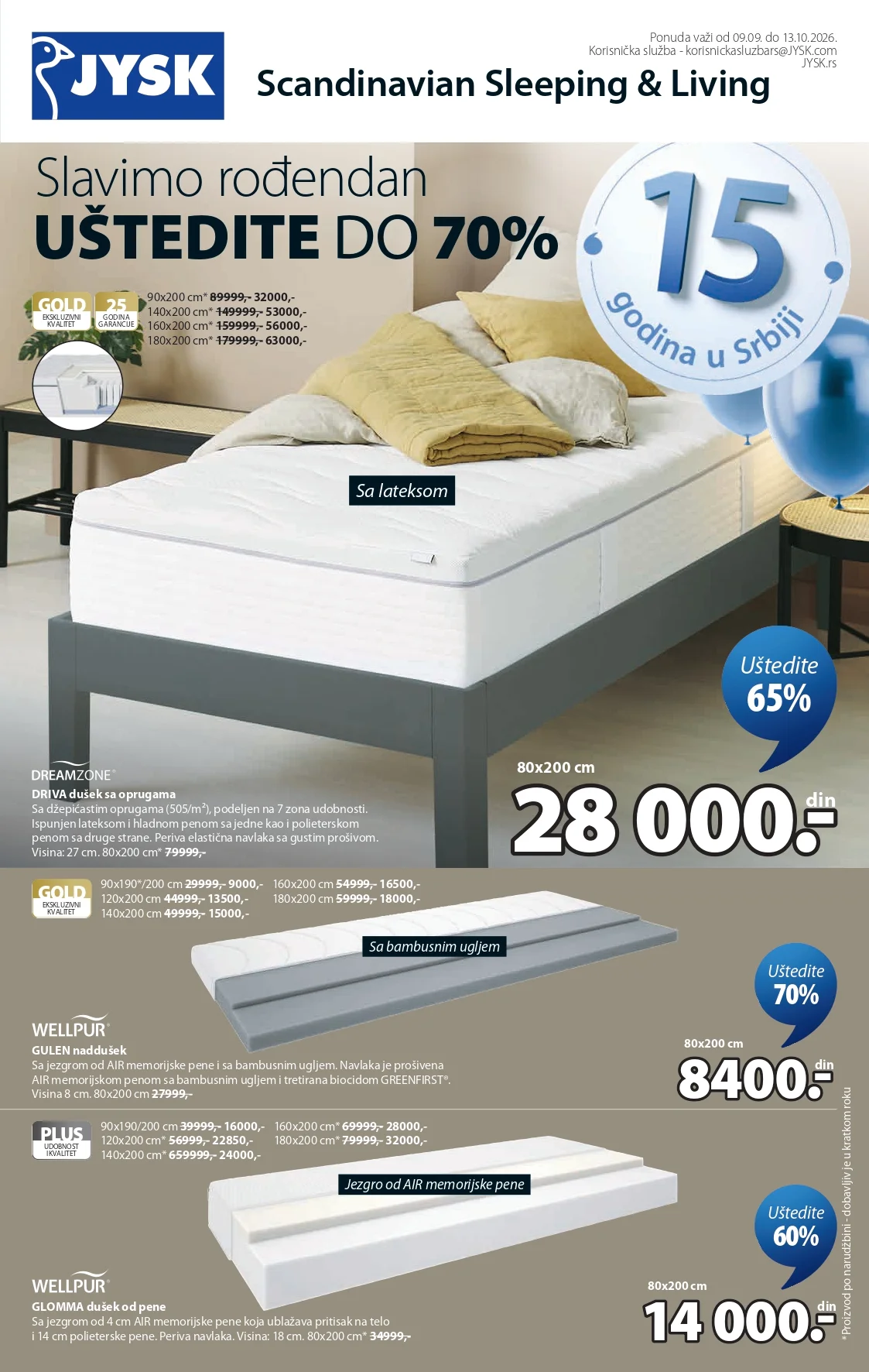 Jysk katalog 9.9-13.10.2026. - str. 2