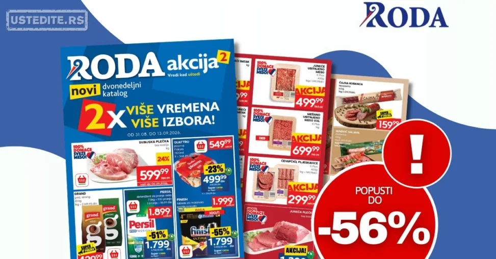 Roda katalog 31.8-13.9.2026.
