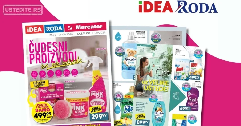 Roda & Idea katalog NEPREHRANA 31.8-26.9.2026.