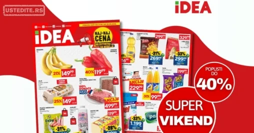 Idea vikend akcija 17-20.9.2026.