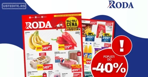 Roda vikend akcija 17-20.9.2026.