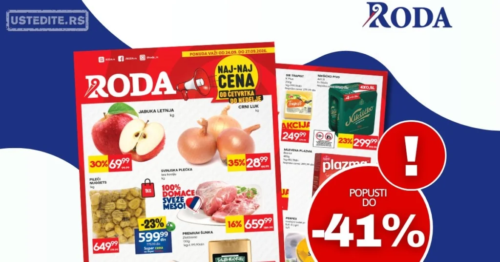 Roda vikend akcija 24-27.9.2026.