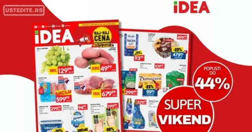 Idea vikend akcija 10-13.9.2026.