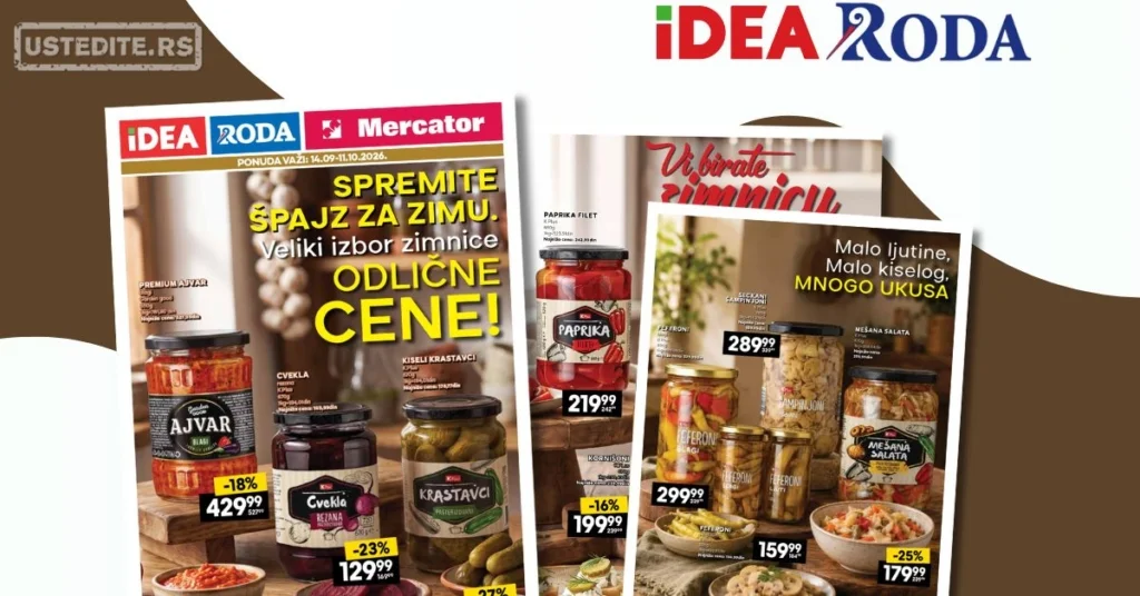 Roda & Idea katalog ZIMNICA 14.9-11.10.2026.