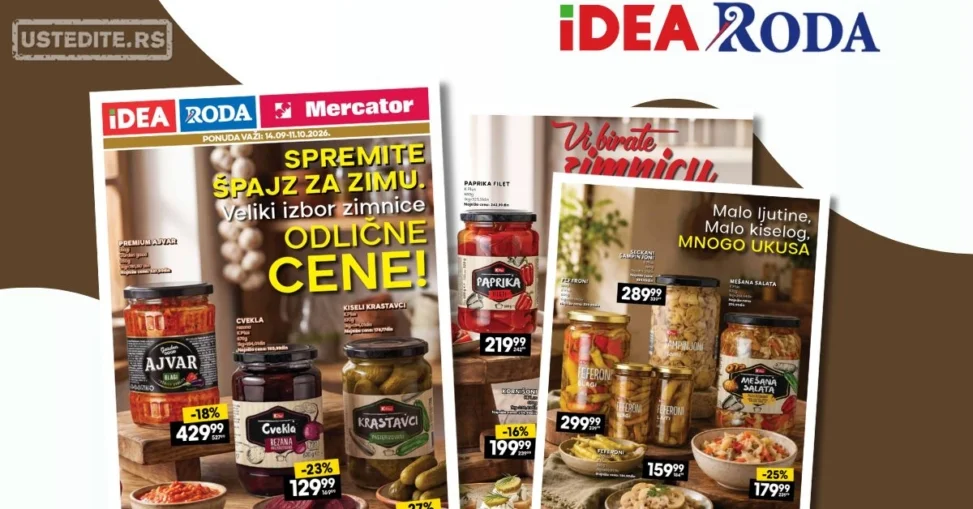 Roda & Idea katalog ZIMNICA 14.9-11.10.2026.