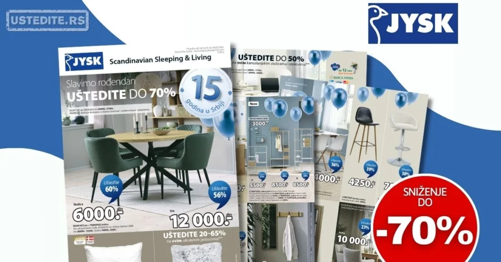 Jysk katalog 2-8.9.2026.
