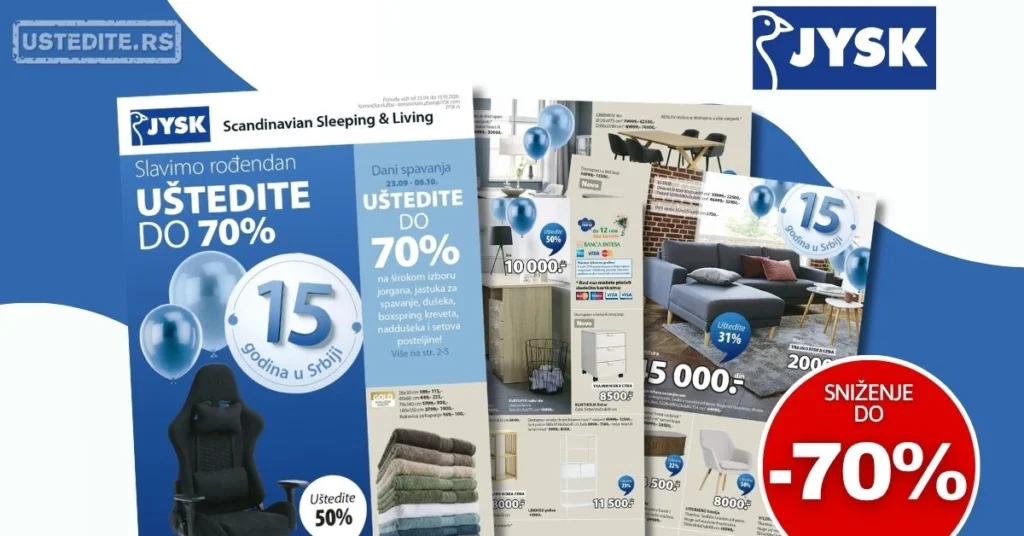 Jysk katalog 23.9-13.10.2026.