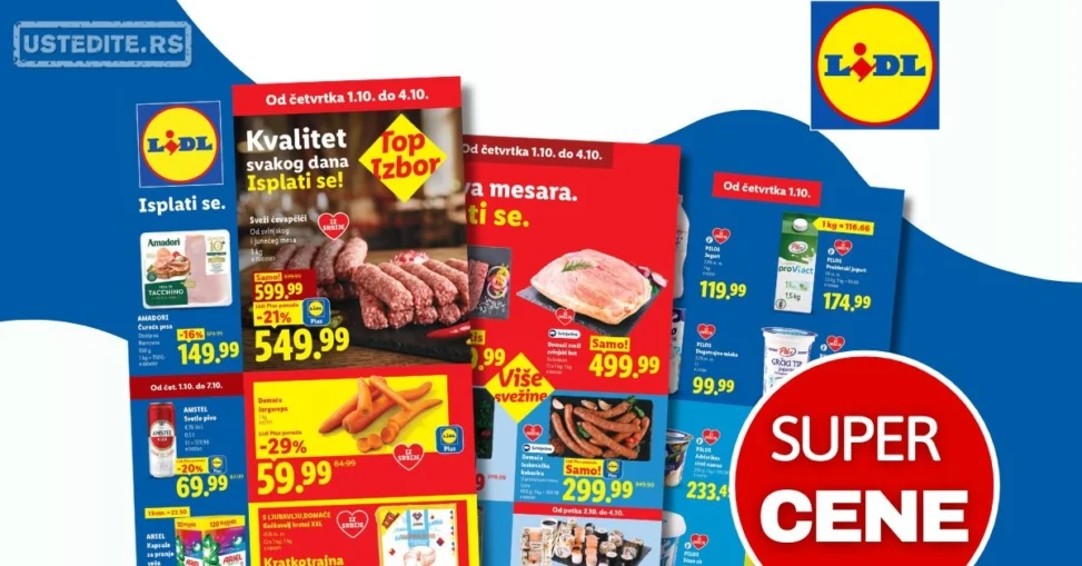Lidl katalog 1-7.10.2026.