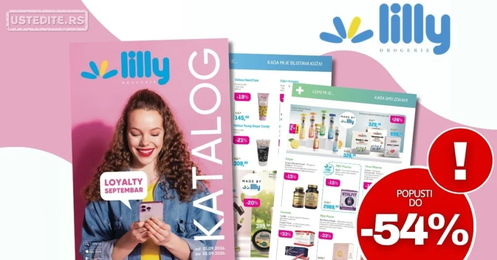 Lilly katalog SEPTEMBAR 2026.