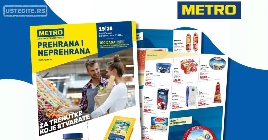 Metro katalog PREHRANA/NEPREHRANA 3-16.9.2026.