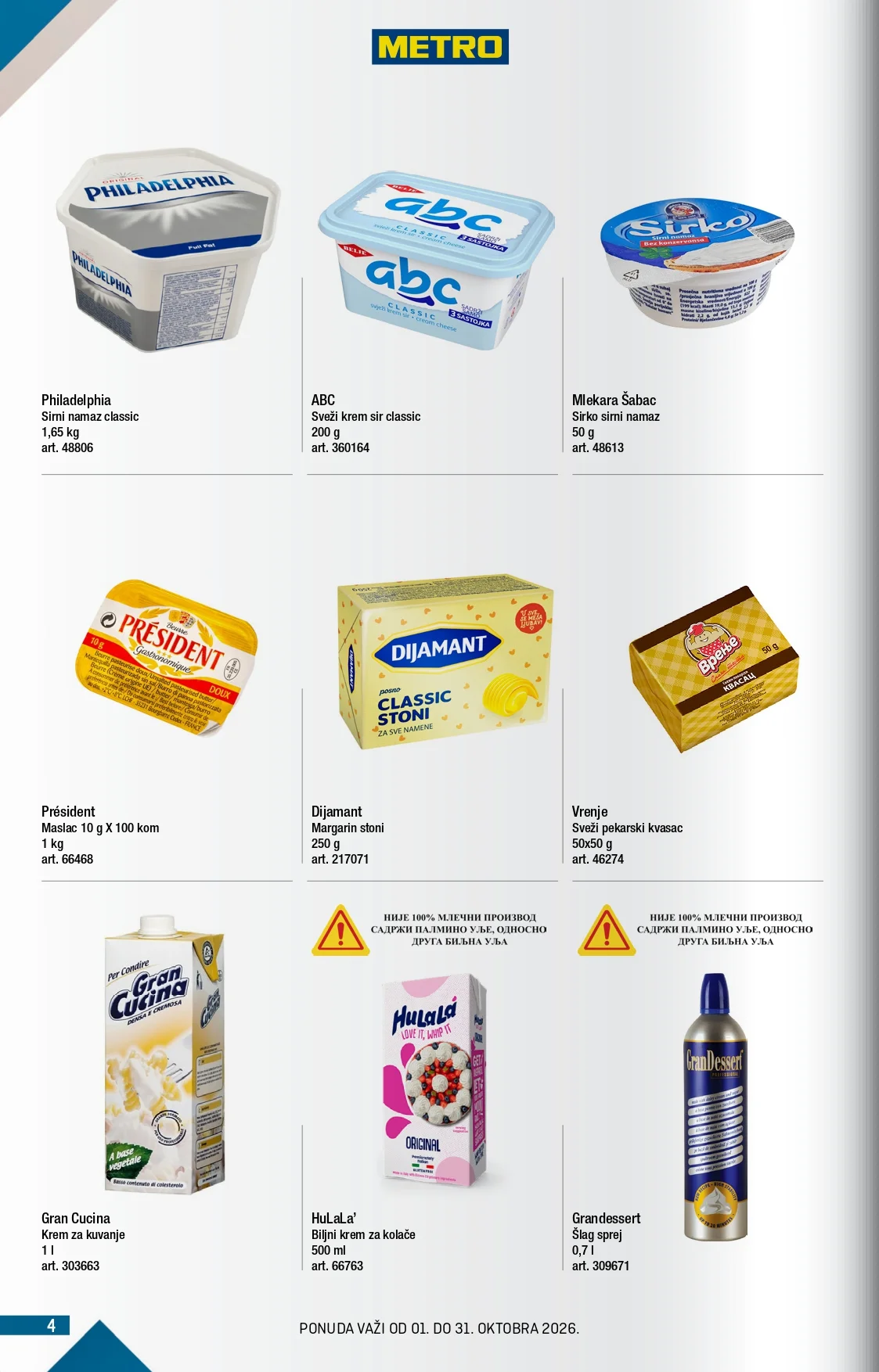 Metro katalog 1-31.10.2026. - str. 4