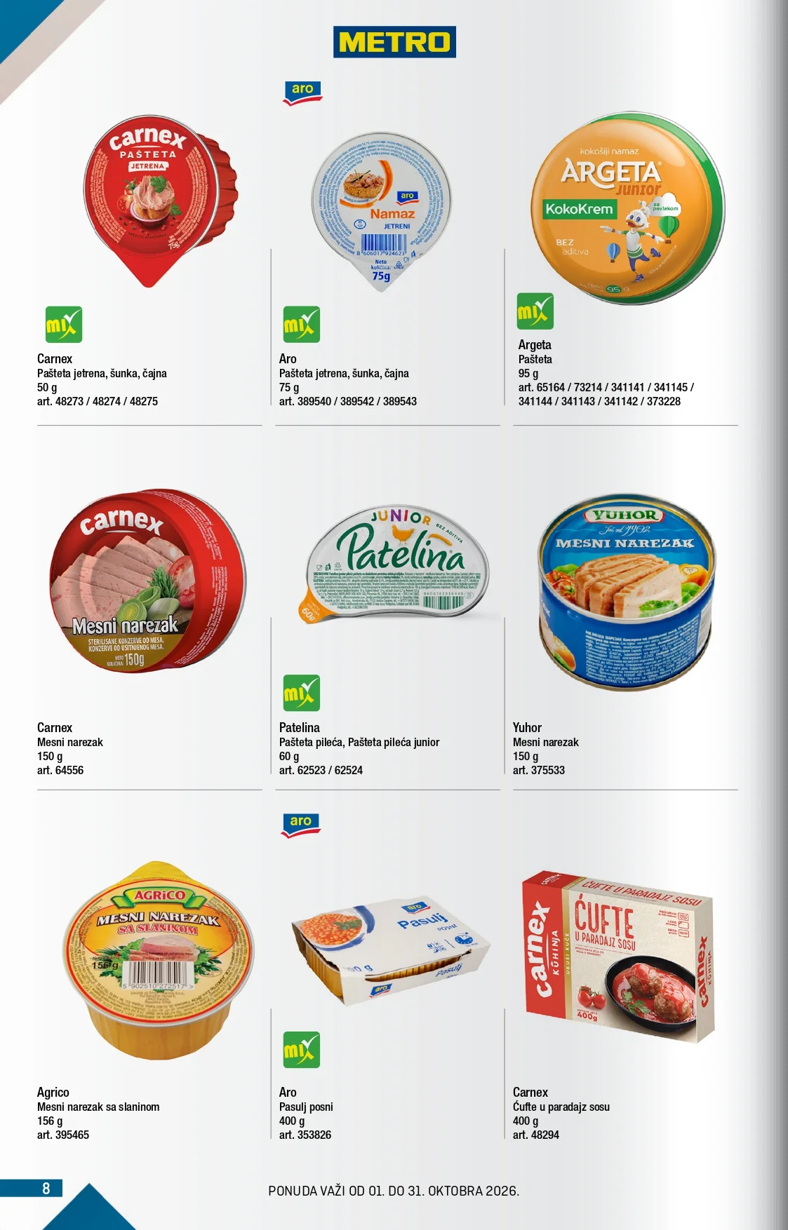 Metro katalog 1-31.10.2026. - str. 8