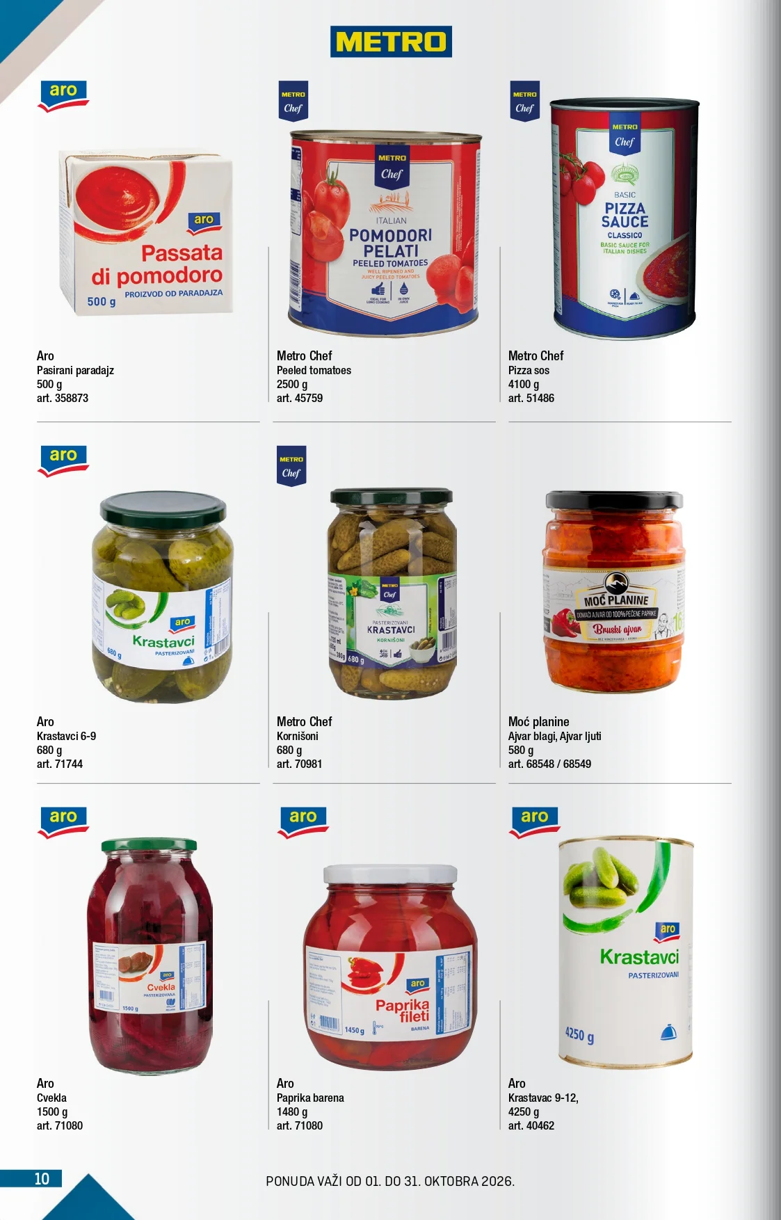Metro katalog 1-31.10.2026. - str. 10