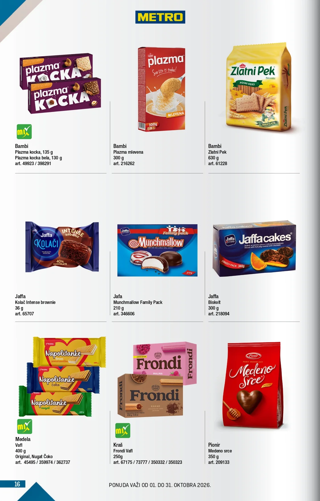Metro katalog 1-31.10.2026. - str. 16
