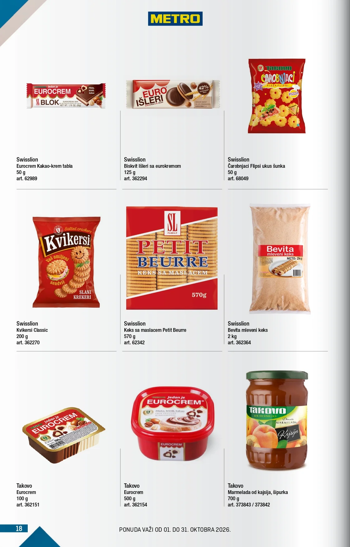 Metro katalog 1-31.10.2026. - str. 18