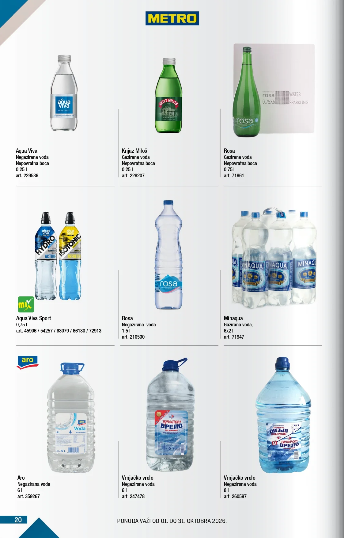 Metro katalog 1-31.10.2026. - str. 20