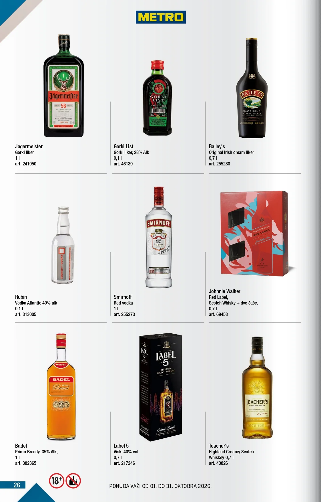 Metro katalog 1-31.10.2026. - str. 26