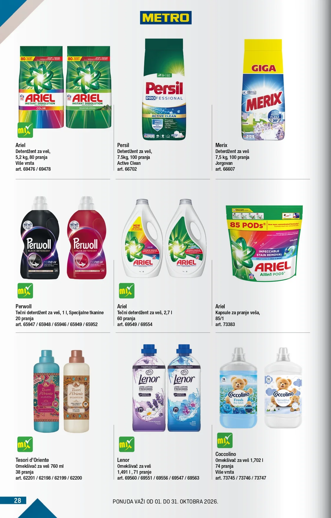 Metro katalog 1-31.10.2026. - str. 28