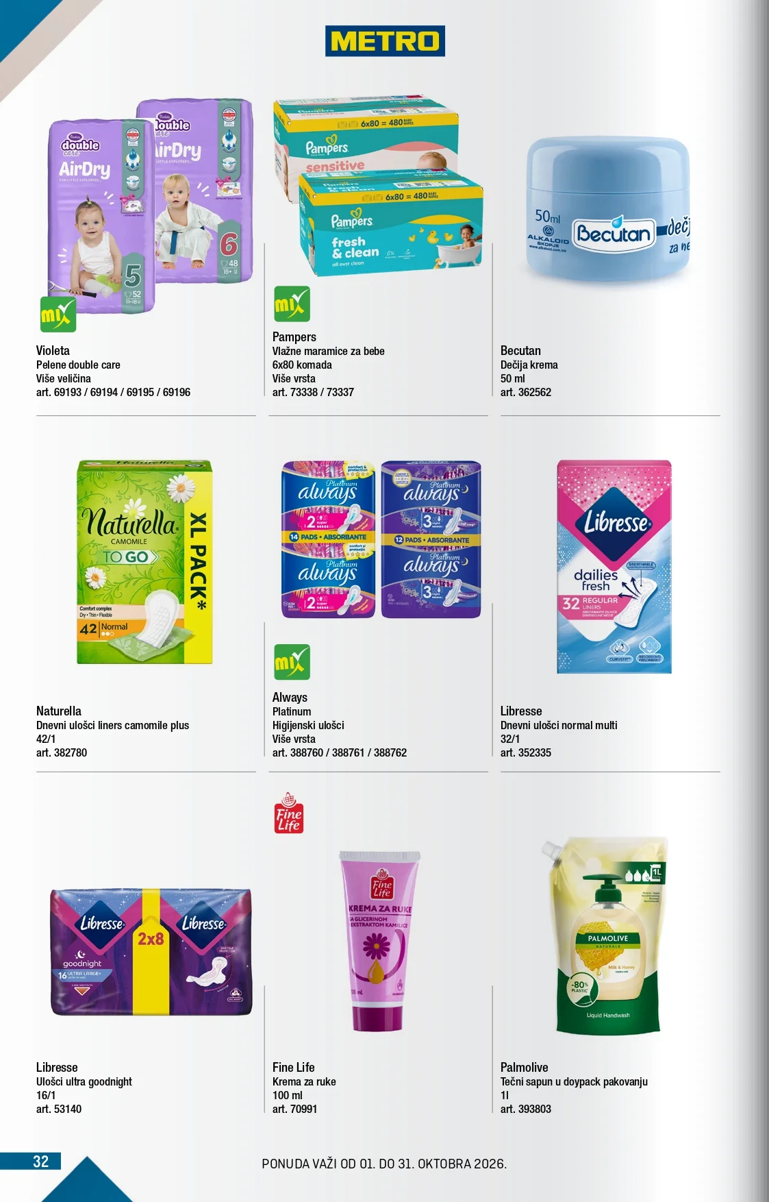 Metro katalog 1-31.10.2026. - str. 32
