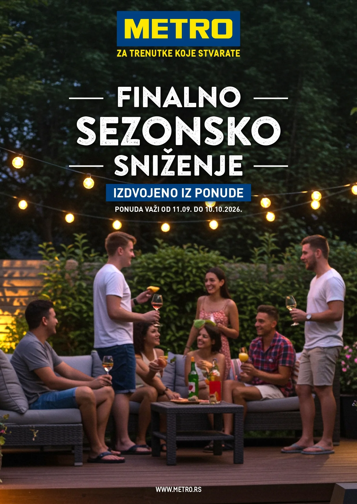 Metro katalog FINALNO SNIŽENJE 11.9-10.10.2026. - str. 1