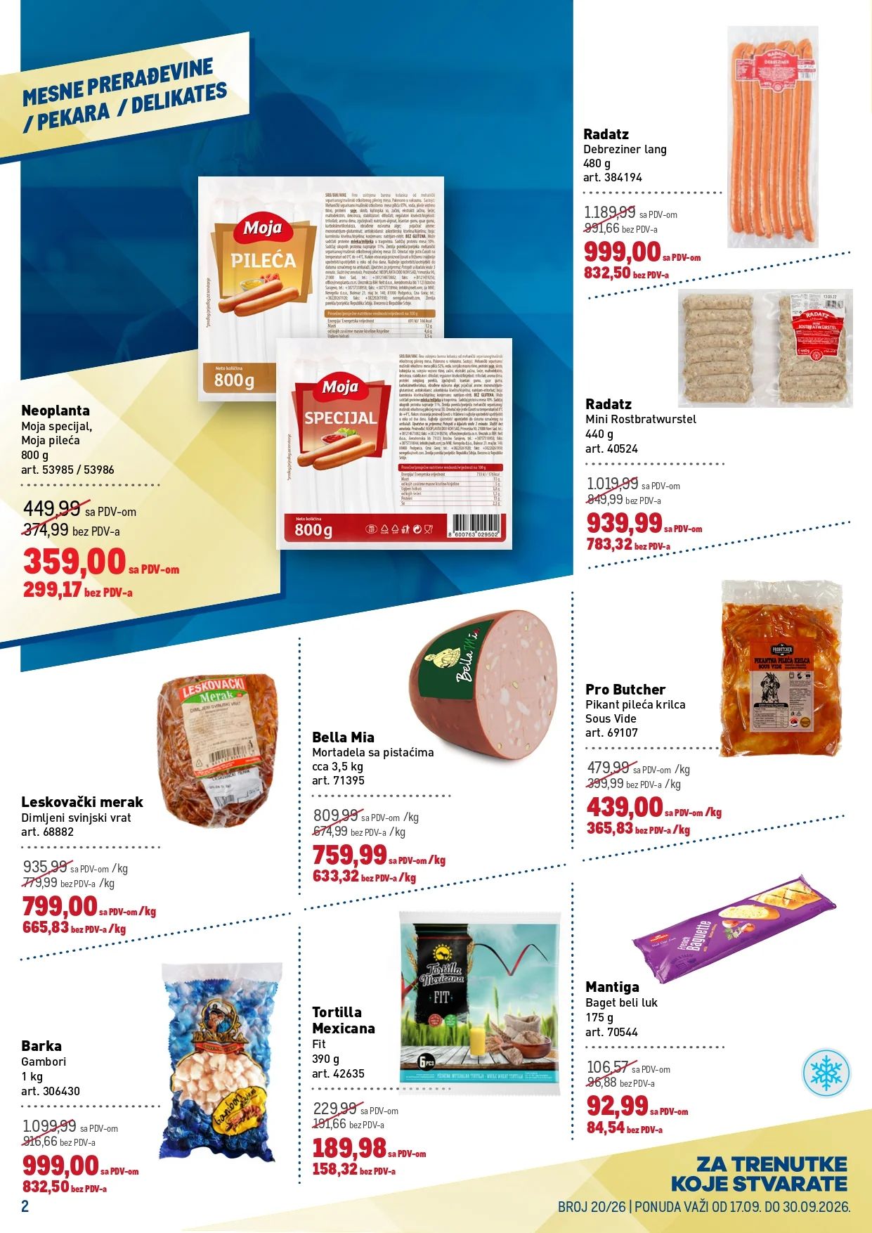 Metro katalog PREHRANA/NEPREHRANA 17-30.9.2026. - str. 2