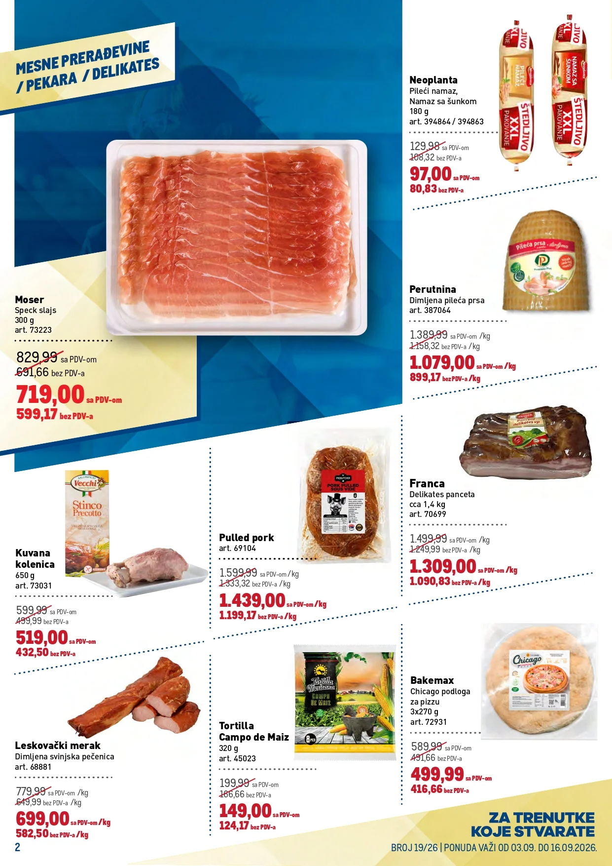 Metro katalog PREHRANA/NEPREHRANA 3-16.9.2026. - str. 2