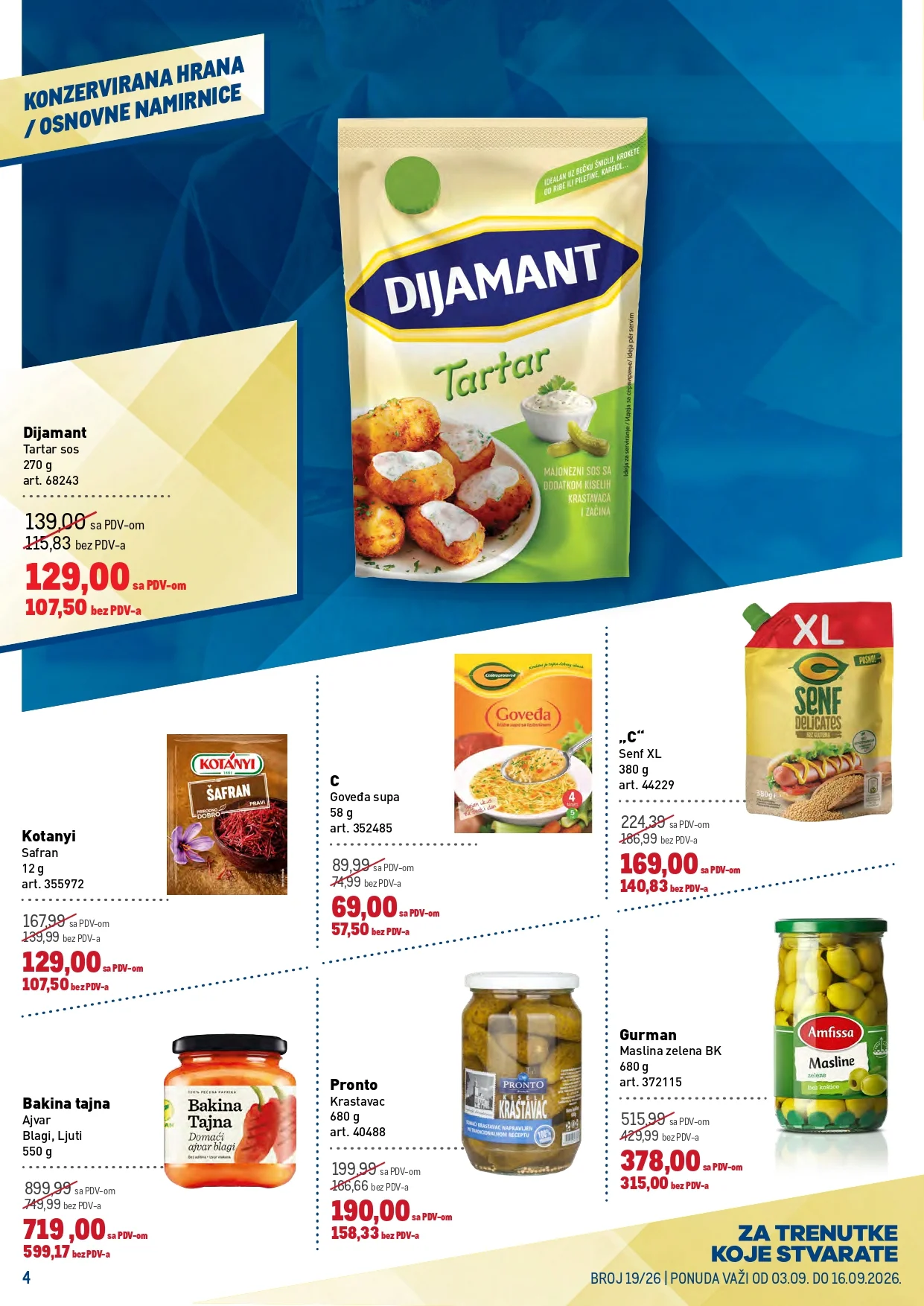 Metro katalog PREHRANA/NEPREHRANA 3-16.9.2026. - str. 4