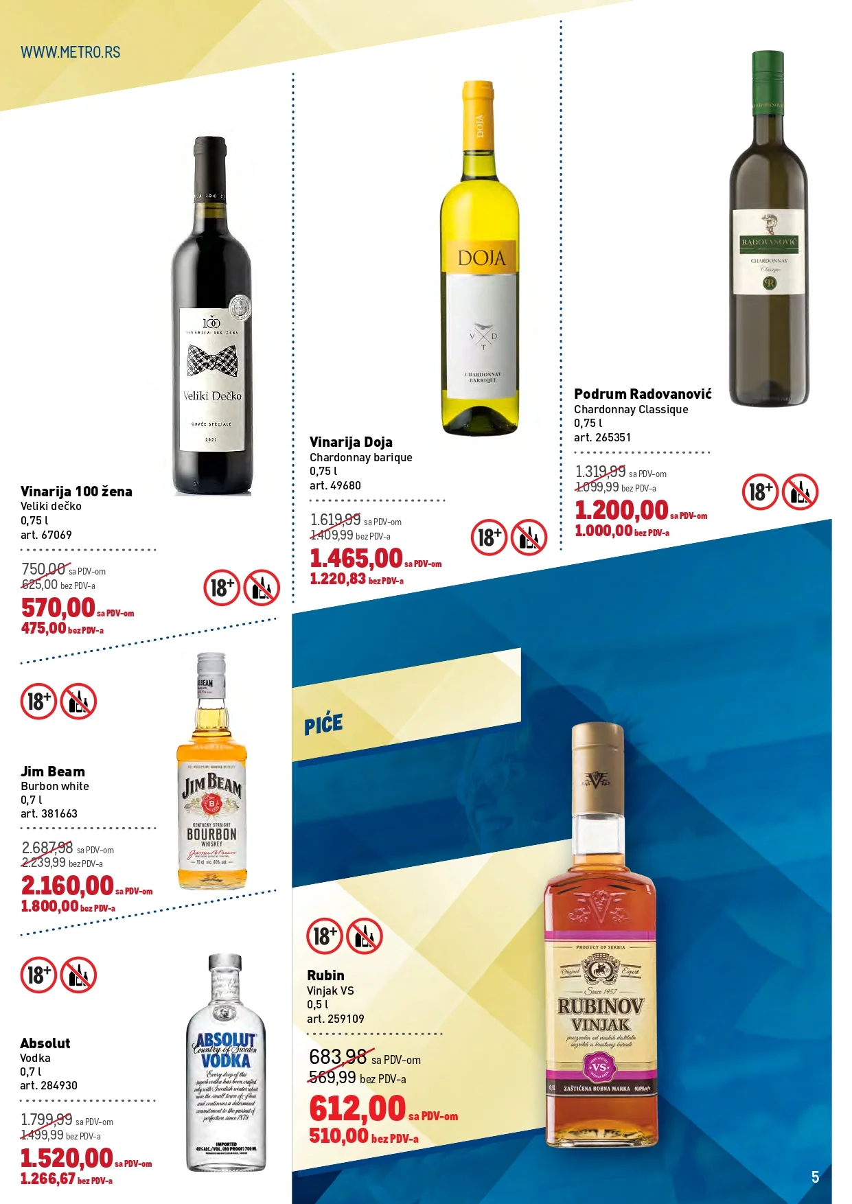 Metro katalog PREHRANA/NEPREHRANA 3-16.9.2026. - str. 5