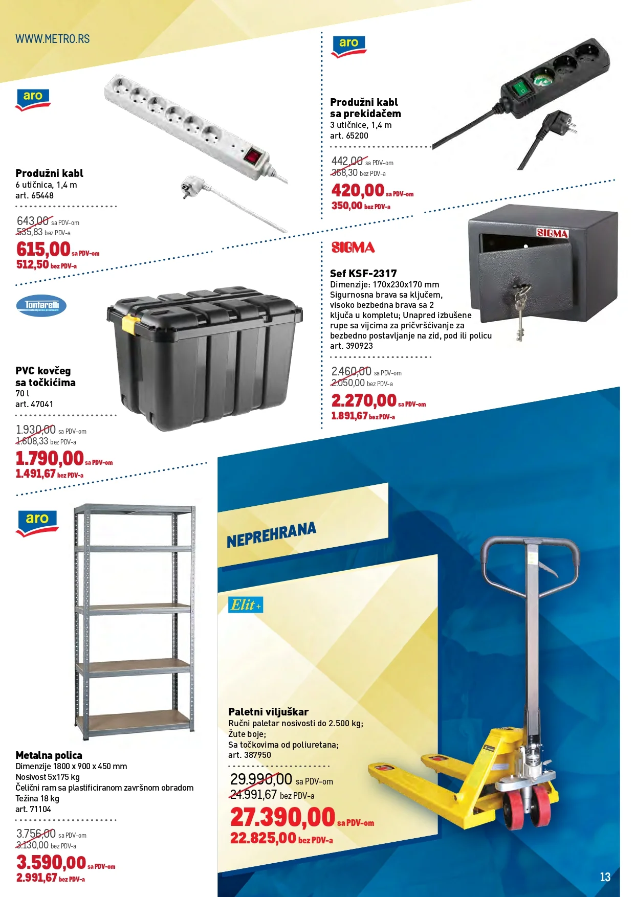 Metro katalog PREHRANA/NEPREHRANA 3-16.9.2026. - str. 13