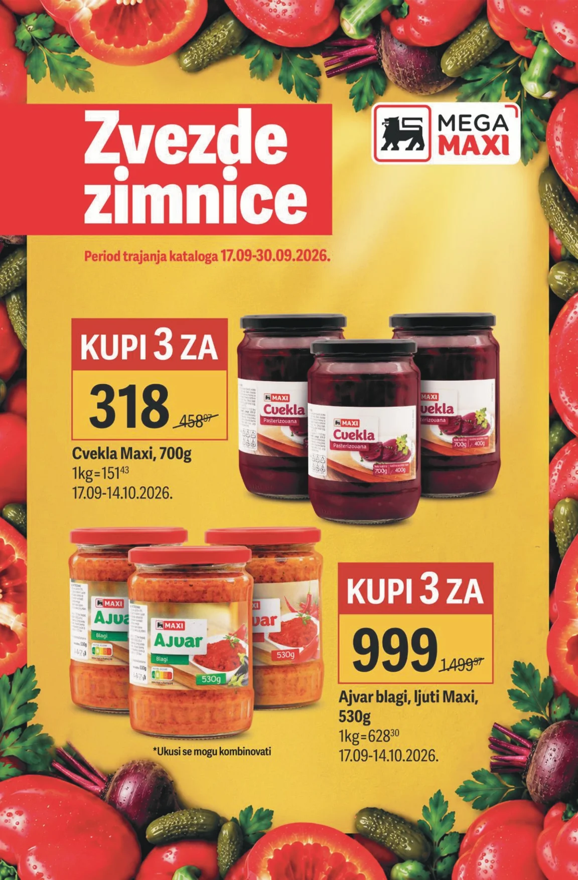 Mega Maxi katalog ZIMNICA 17-30.9.2026. - str. 1