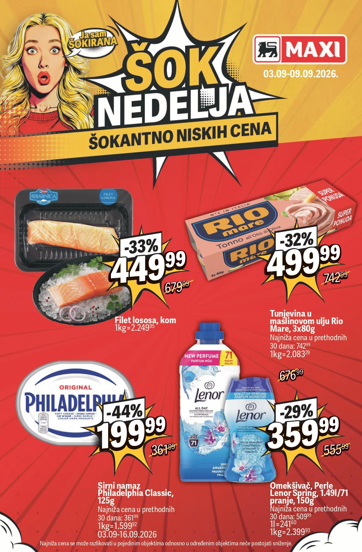 Maxi katalog ŠOK NEDELJA 3-9.9.2026. - str. 1