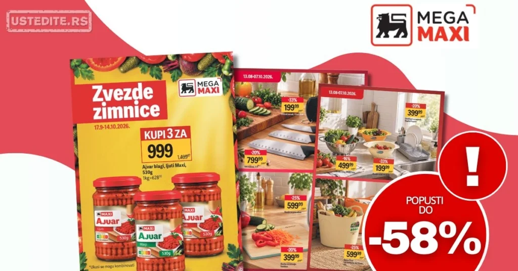 Mega Maxi katalog ZIMNICA 17.9-14.10.2026.
