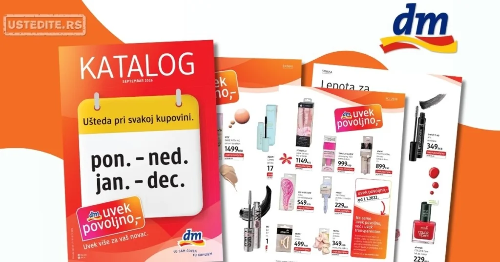 dm Katalog SEPTEMBAR 2026.