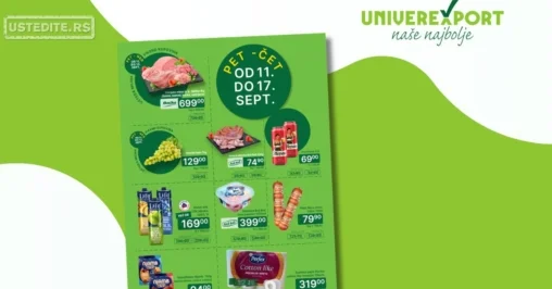 Univerexport akcija 11-17.9.2026.