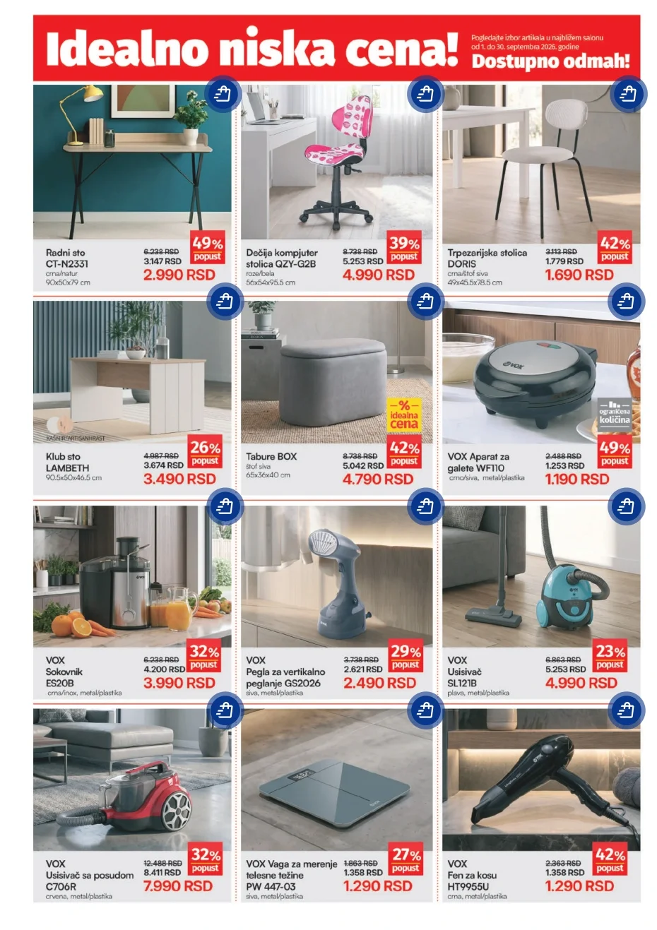 Forma ideale katalog ZA SVAKI DEO VAŠEG DOMA septembar2026. - str. 2