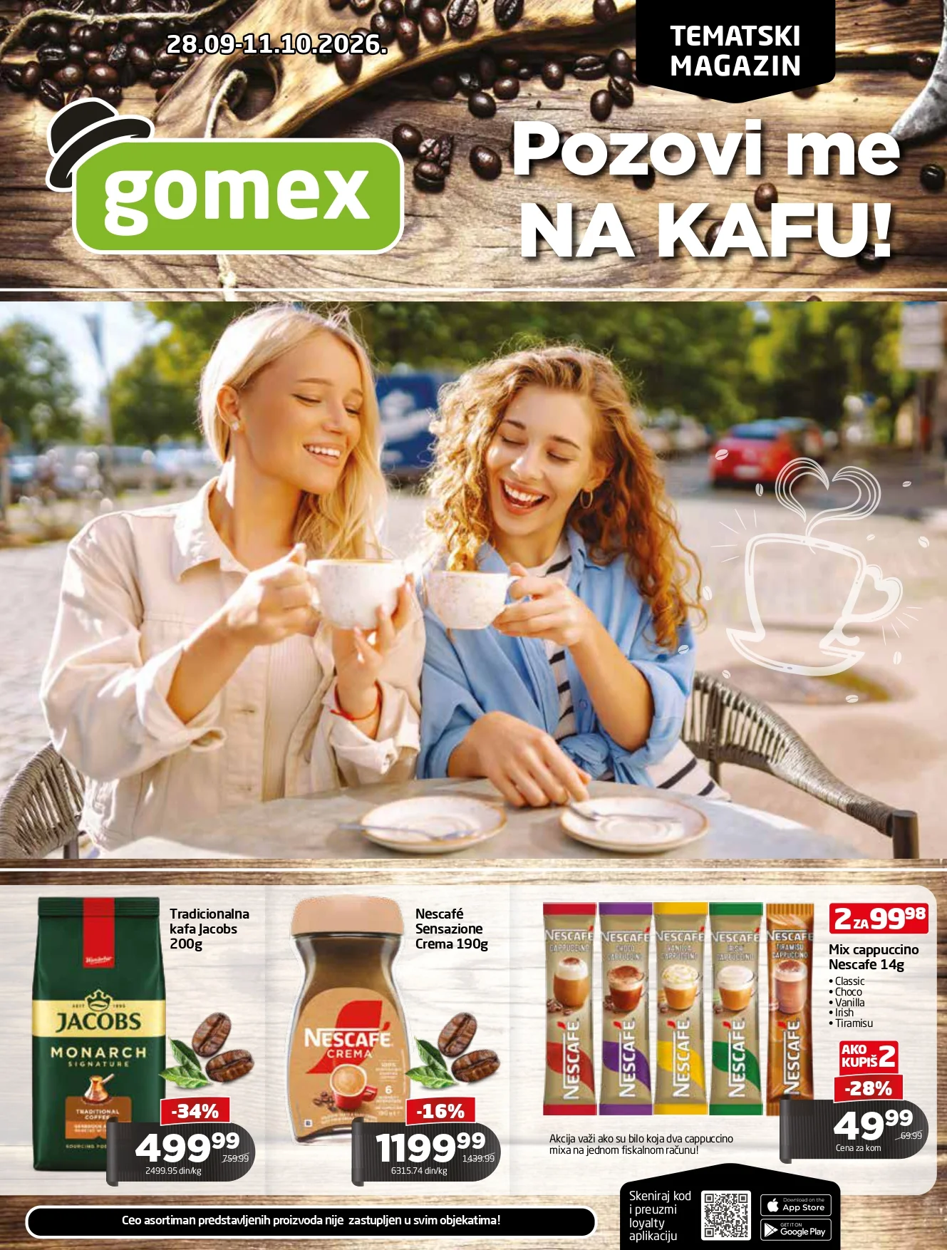 Gomex katalog TEMA MESECA 28.9-11.10.2026. - str. 1