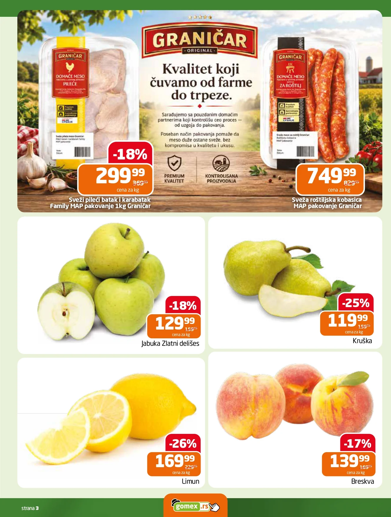 Gomex katalog AKCIJE IZ ŠEŠIRA 16-29.9.2026. - str. 3