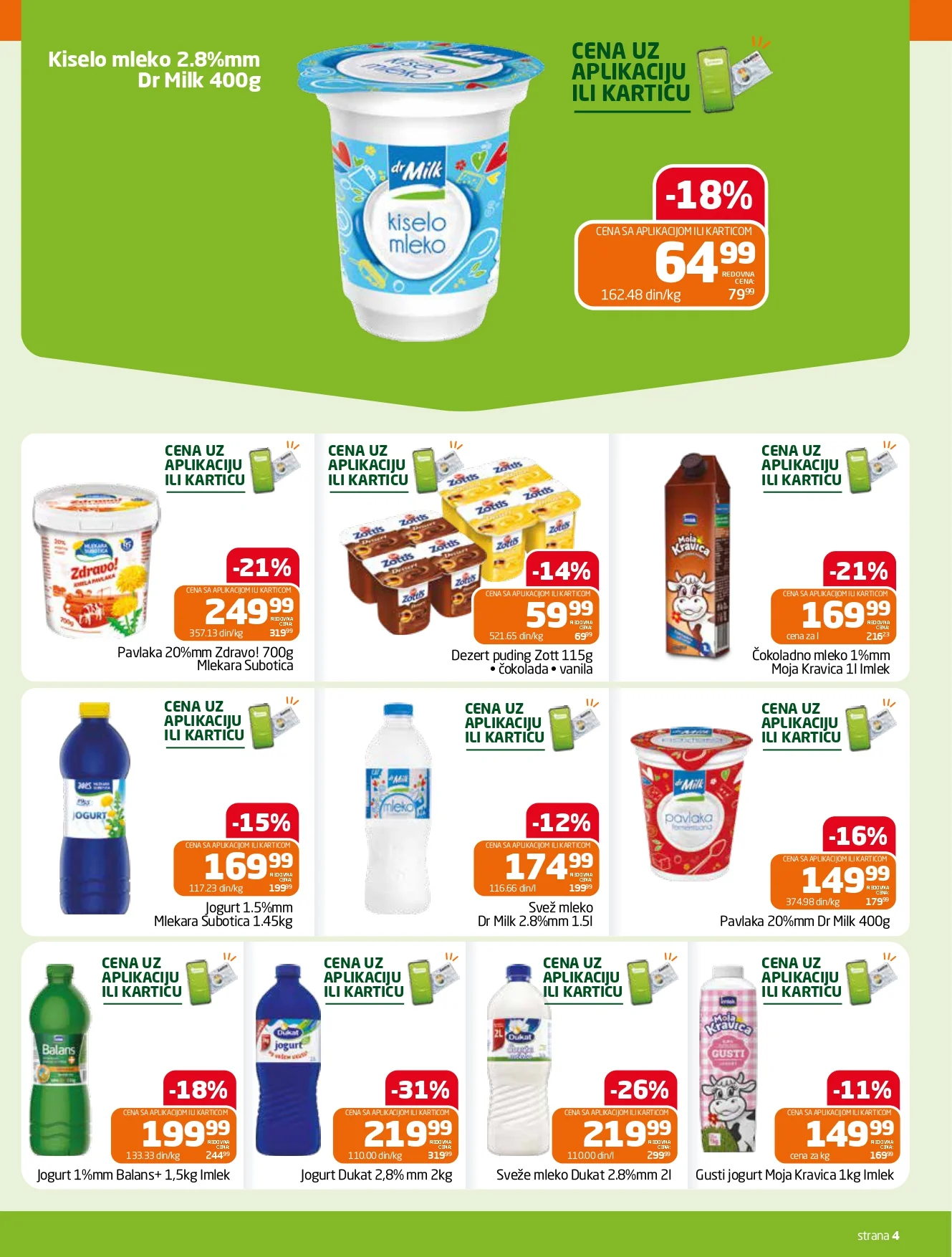 Gomex katalog AKCIJE IZ ŠEŠIRA 2-15.9.2026. - str. 4