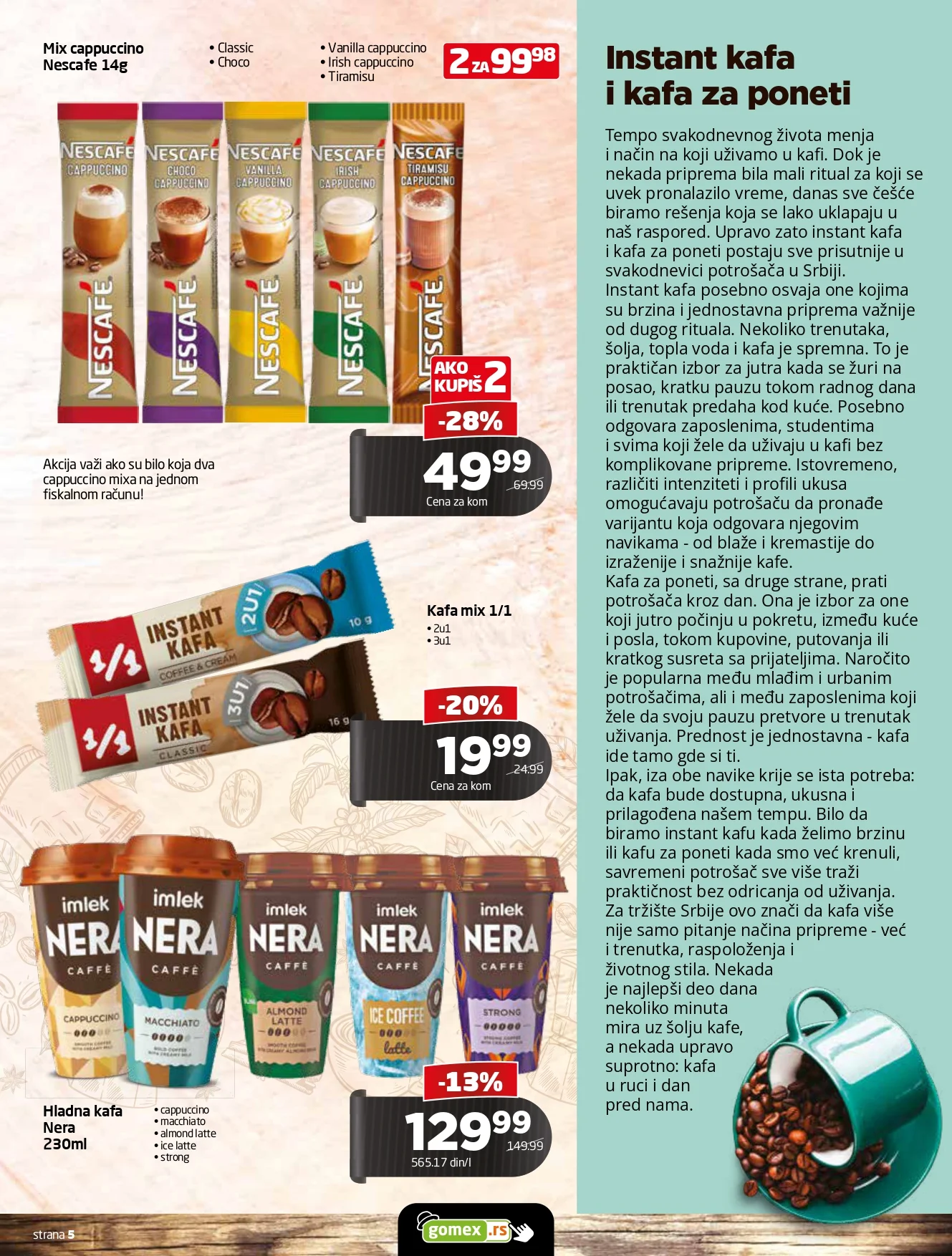 Gomex katalog TEMA MESECA 28.9-11.10.2026. - str. 5