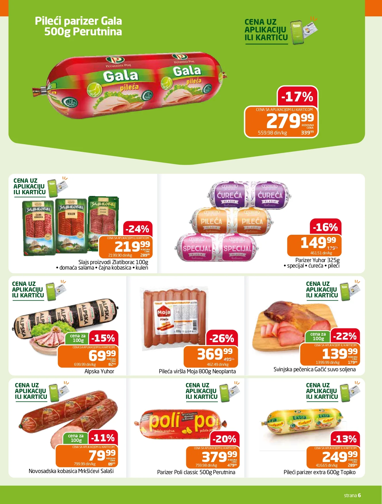Gomex katalog AKCIJE IZ ŠEŠIRA 16-29.9.2026. - str. 6