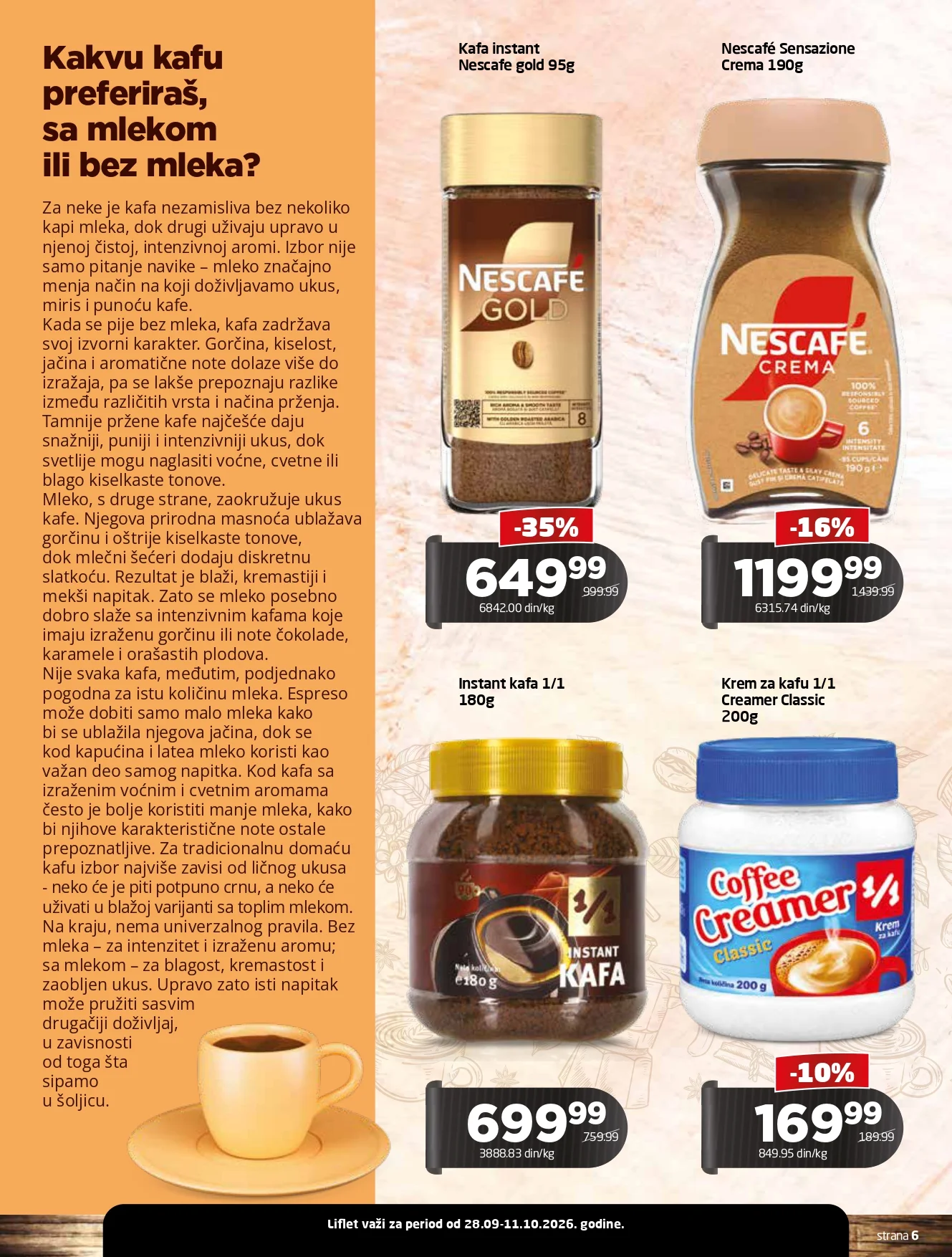 Gomex katalog TEMA MESECA 28.9-11.10.2026. - str. 6