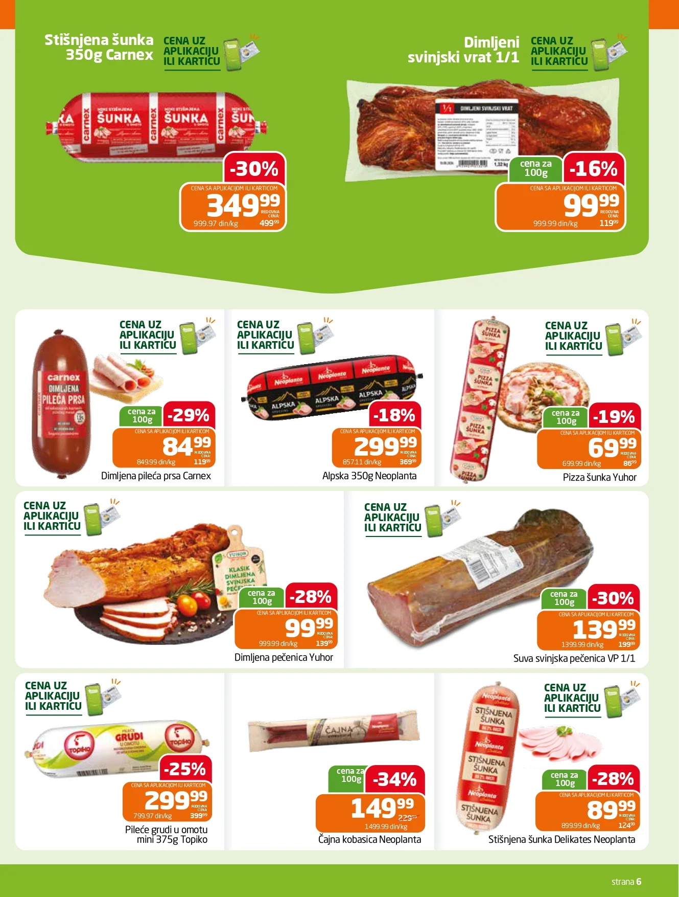 Gomex katalog AKCIJE IZ ŠEŠIRA 2-15.9.2026. - str. 6