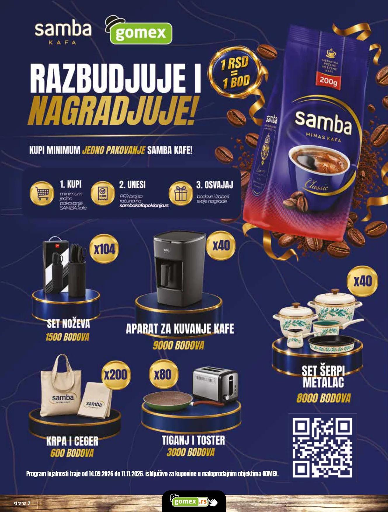 Gomex katalog TEMA MESECA 28.9-11.10.2026. - str. 7