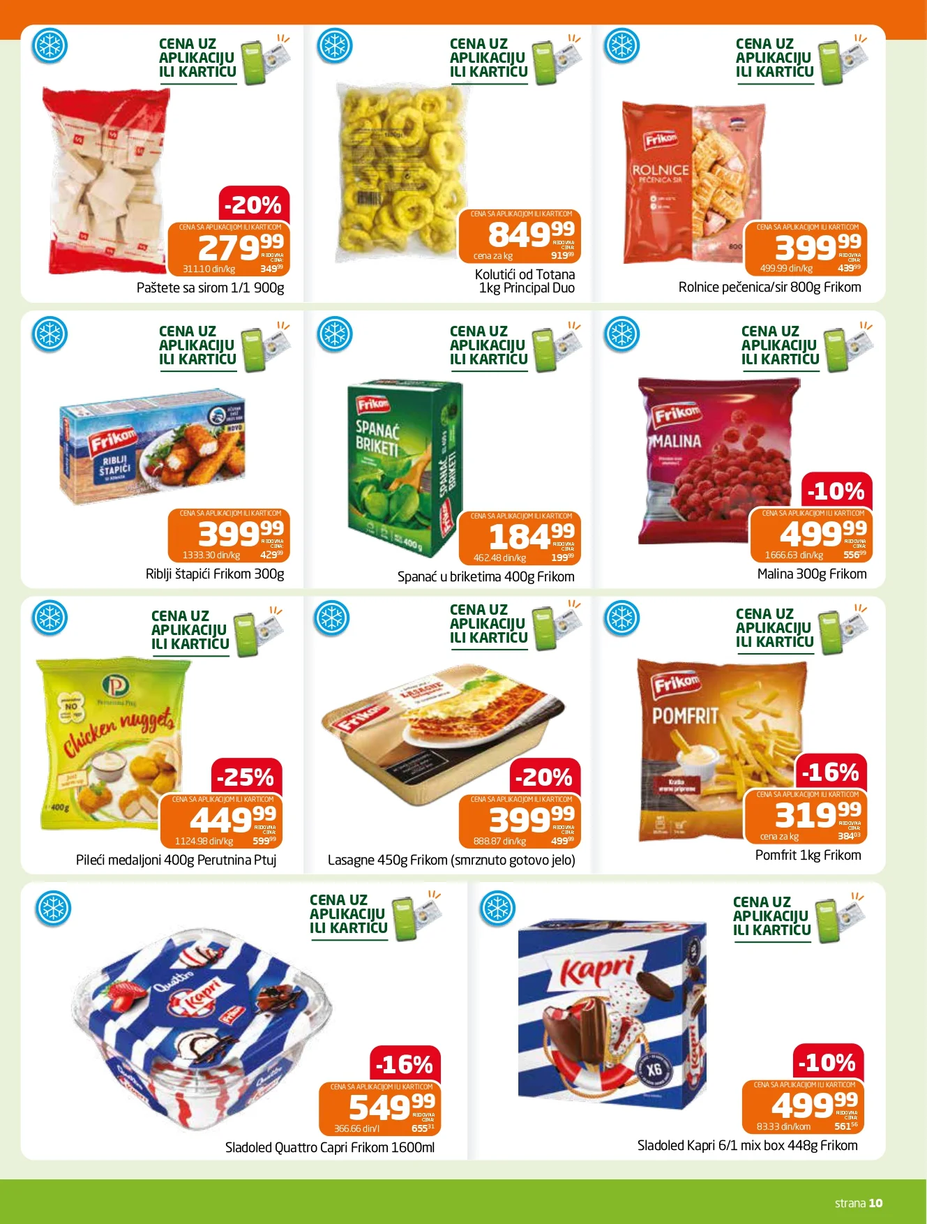 Gomex katalog AKCIJE IZ ŠEŠIRA 2-15.9.2026. - str. 10